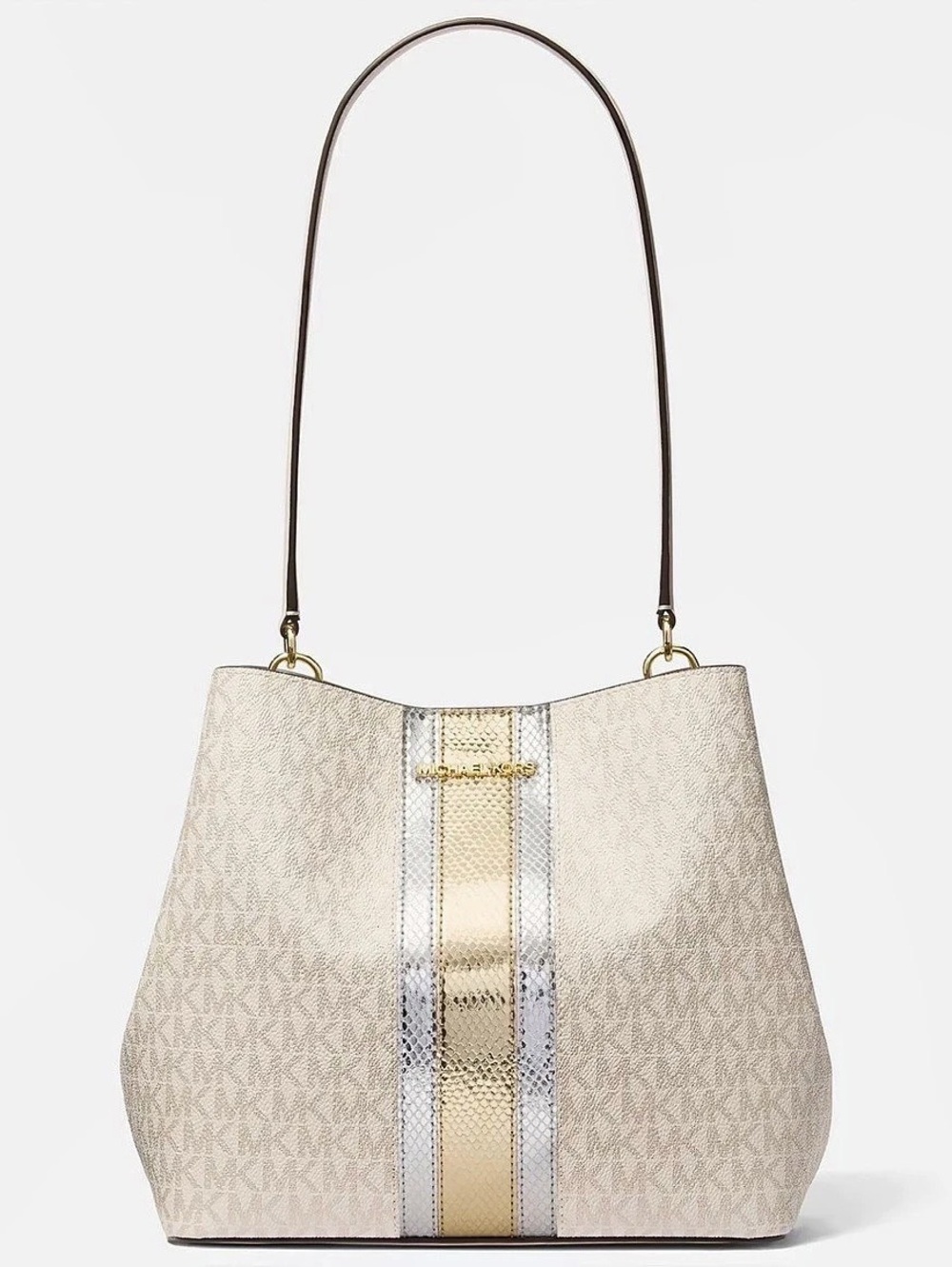 Michael Kors Pratt bucket shoulder bag